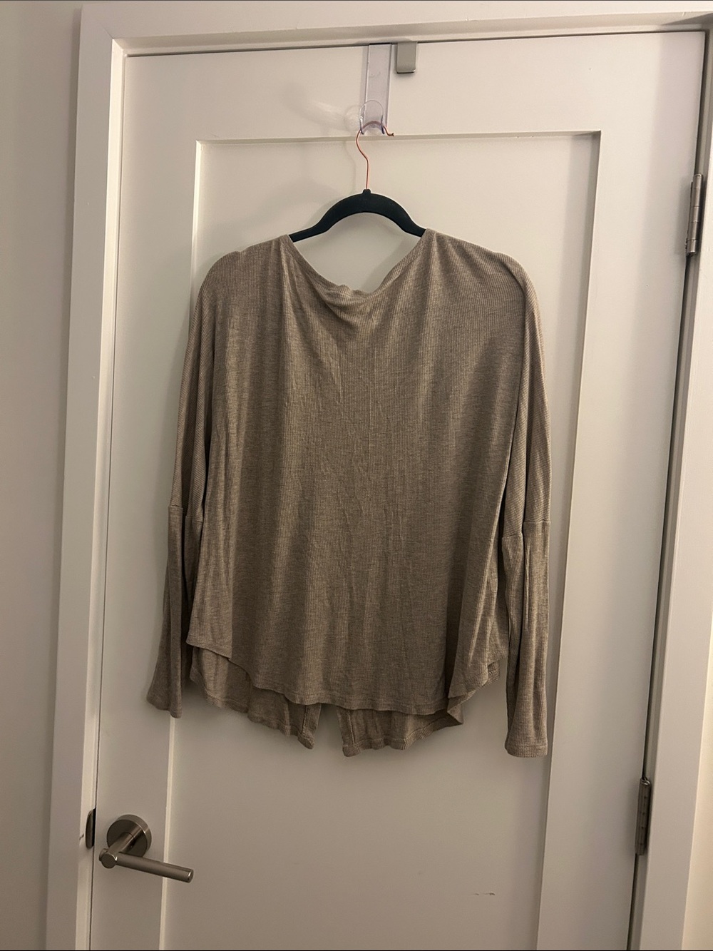 Mango Cropped Ribbed Knit Top - Picture 3 of 3